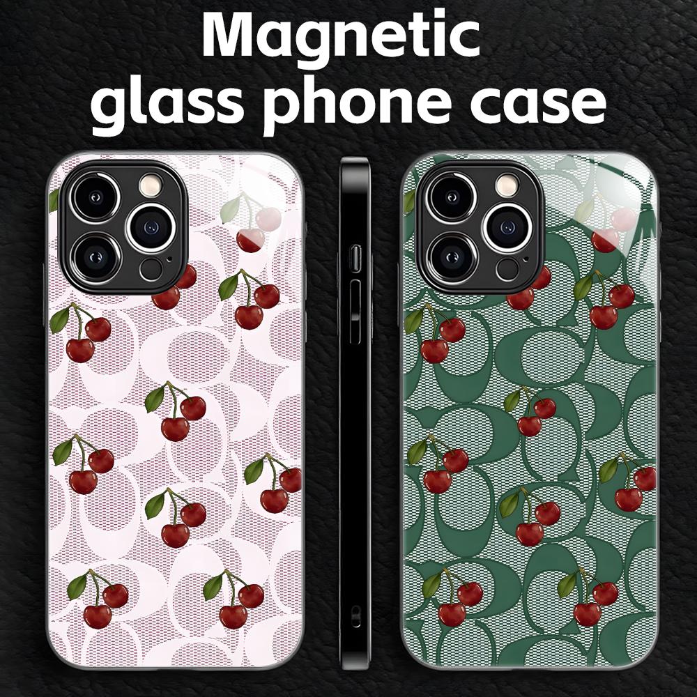 Computer Case - Custodia per telefono con motivo Cherry