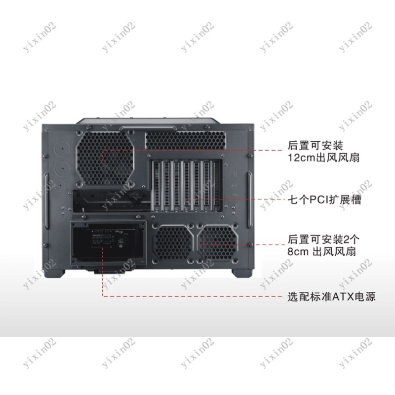 Custodia per computer con sche - Pc Chassis recensione e prezzo